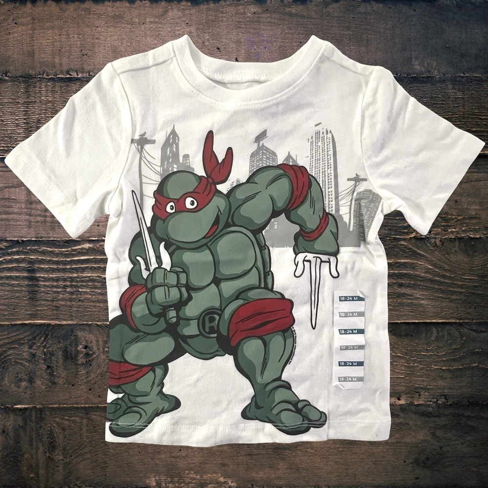 Nickelodeon Teenage Mutant Ninja Turtles Graphic T-shirt Size 18-24M Raphael NWT